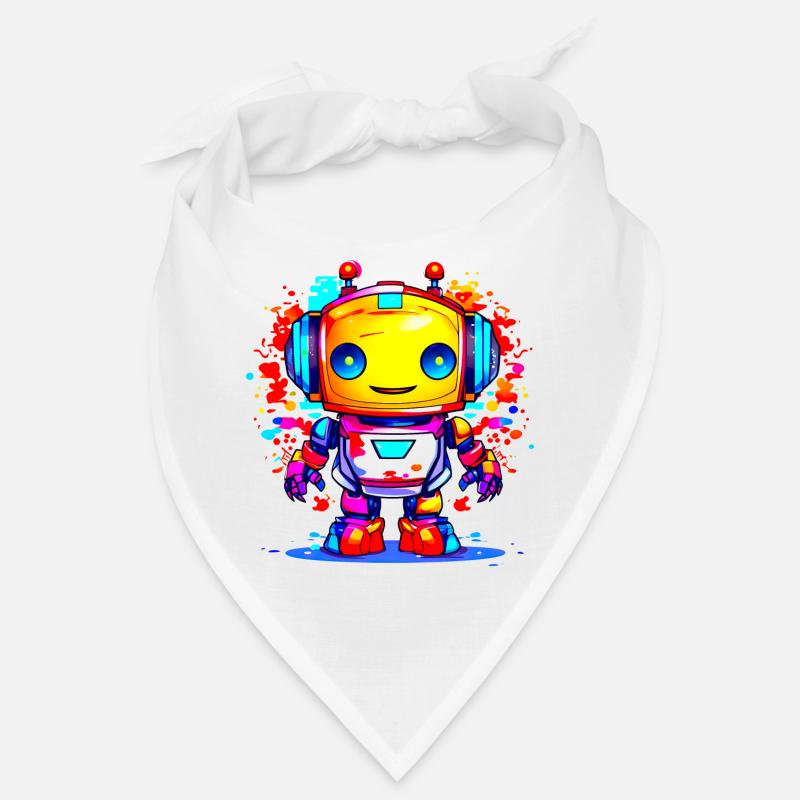 A Cute Robot Bandana