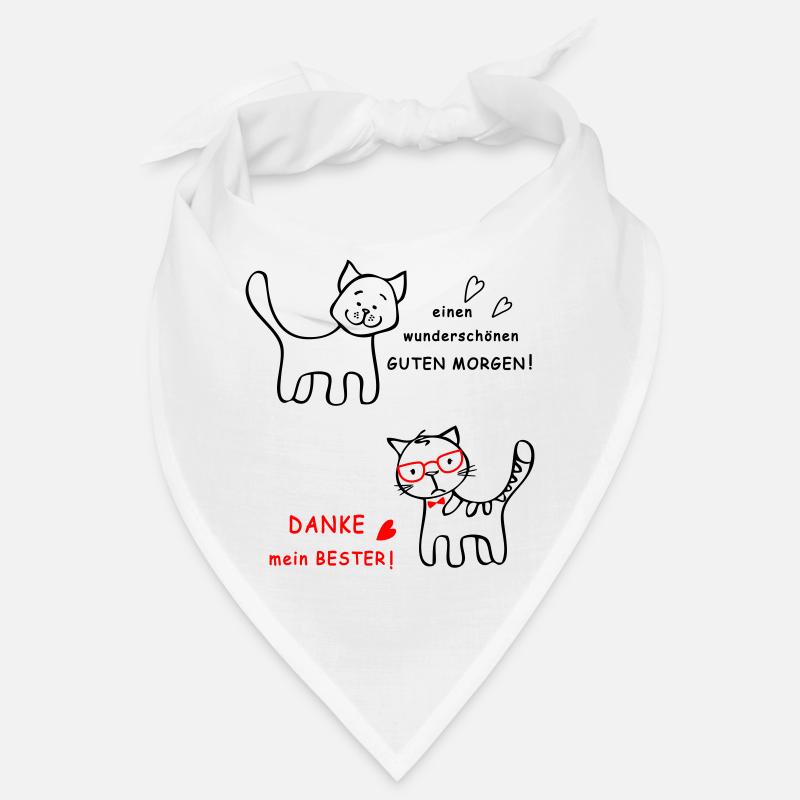 Bonjour chien et chat Bandana
