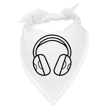 Gaming-Headset - Bandana - Weiß - Vorne