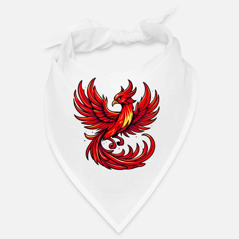 Phénix rouge Bandana