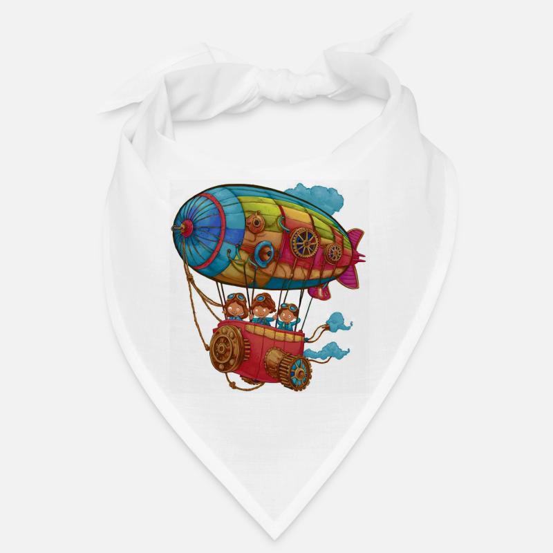 Dirigeable Steampunk habile Bandana