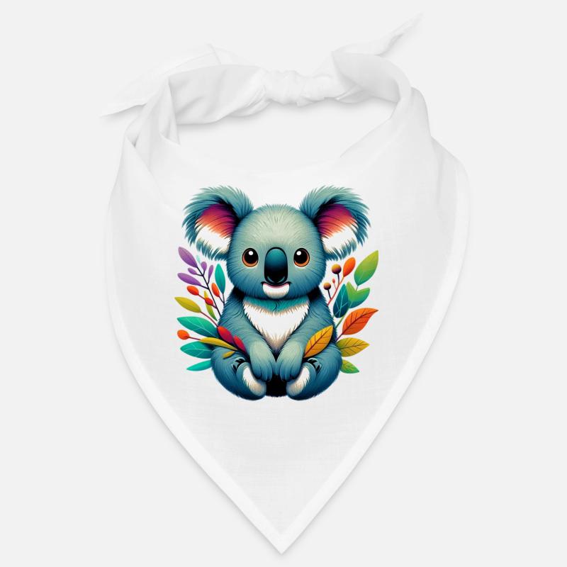 Koala - Bandana - Weiß