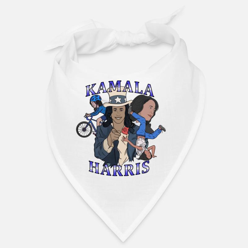 Kamala Harris Bootleg Rap Style Election Bandana
