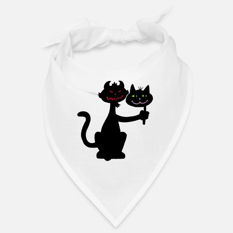Chat noir démoniaque Bandana