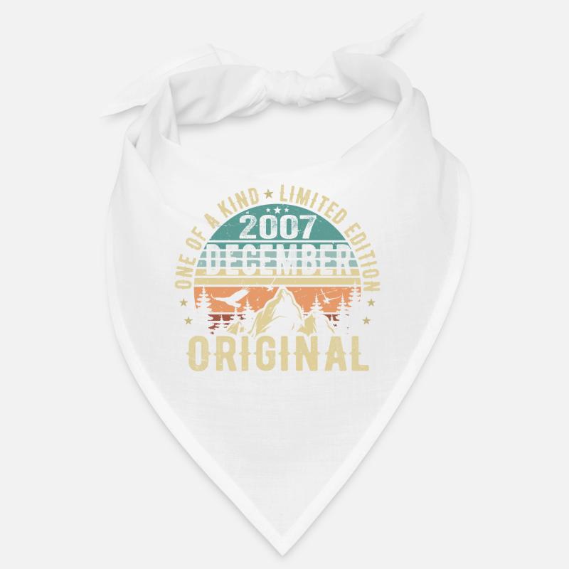Legends Birthday December 2007 Born Gift Bandana