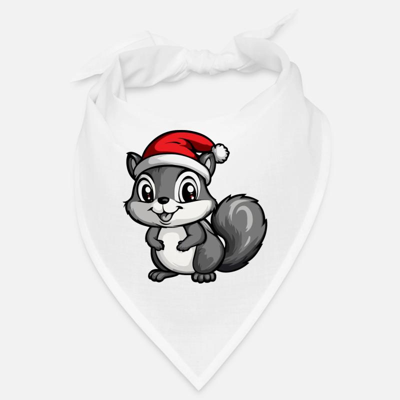 Noël écureuil Bandana