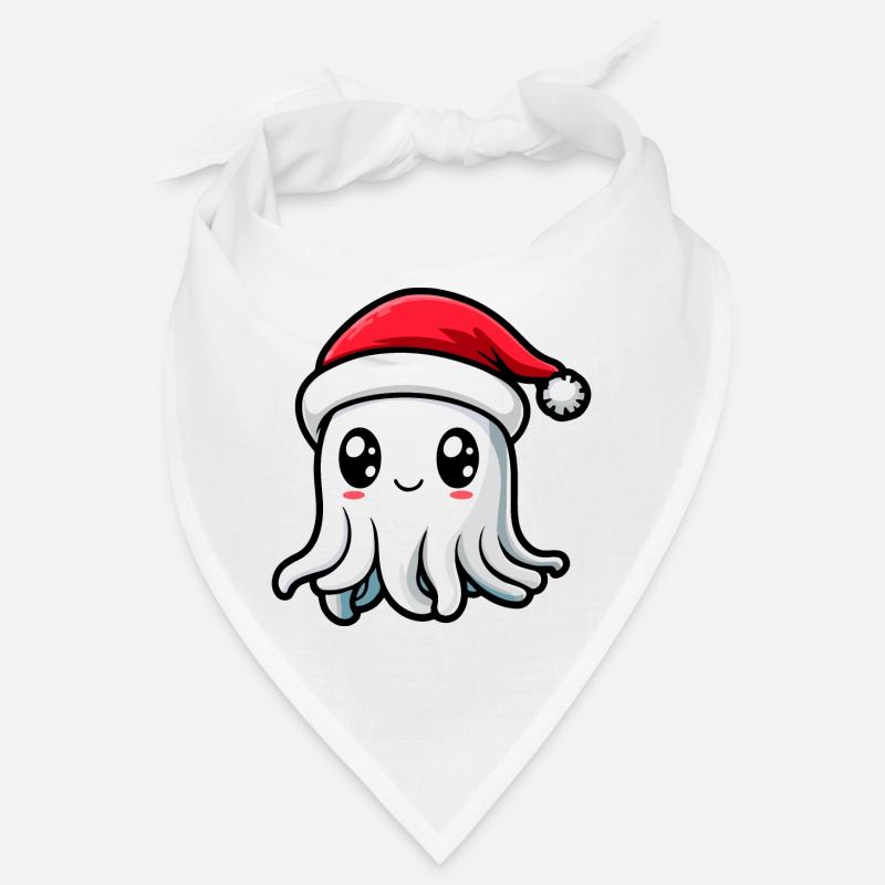 Méduse Noël Bandana
