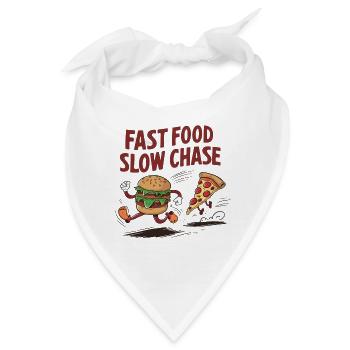 Fast Food Jagd - Bandana - Weiß - Vorne