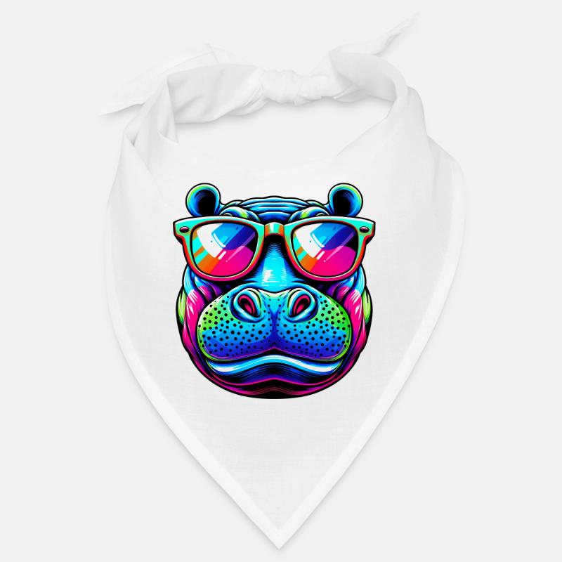 Hippopotame Bandana