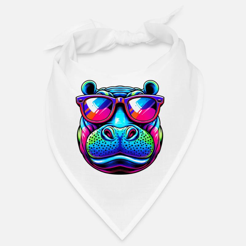 Nilpferd Bandana