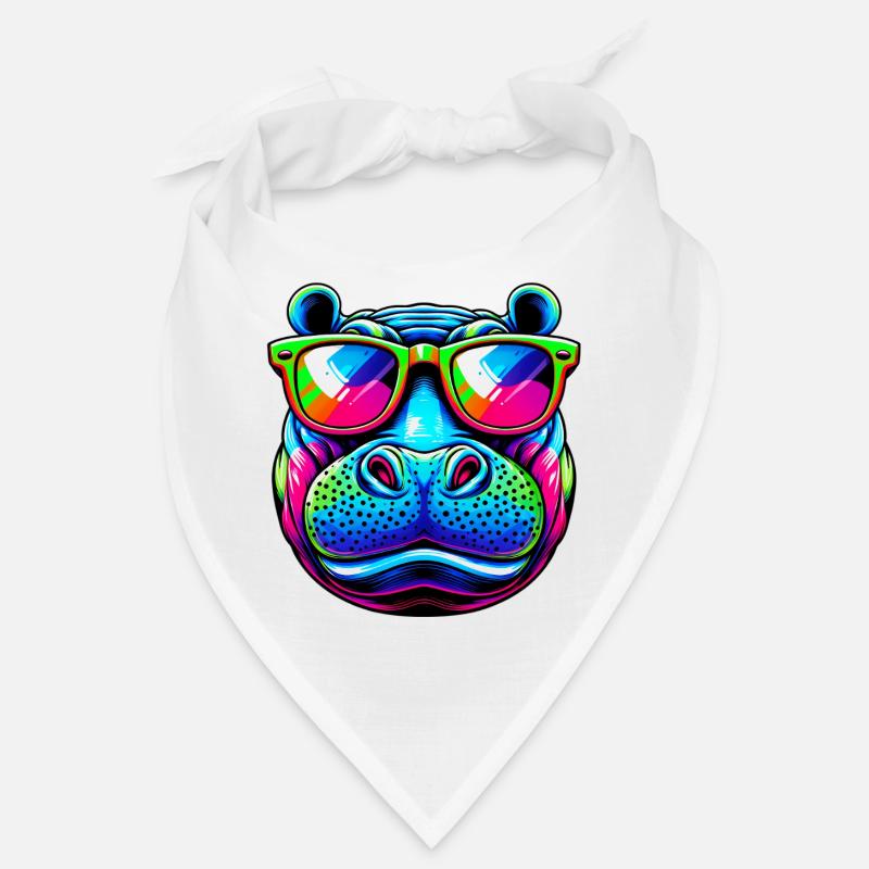 Hippopotame Bandana