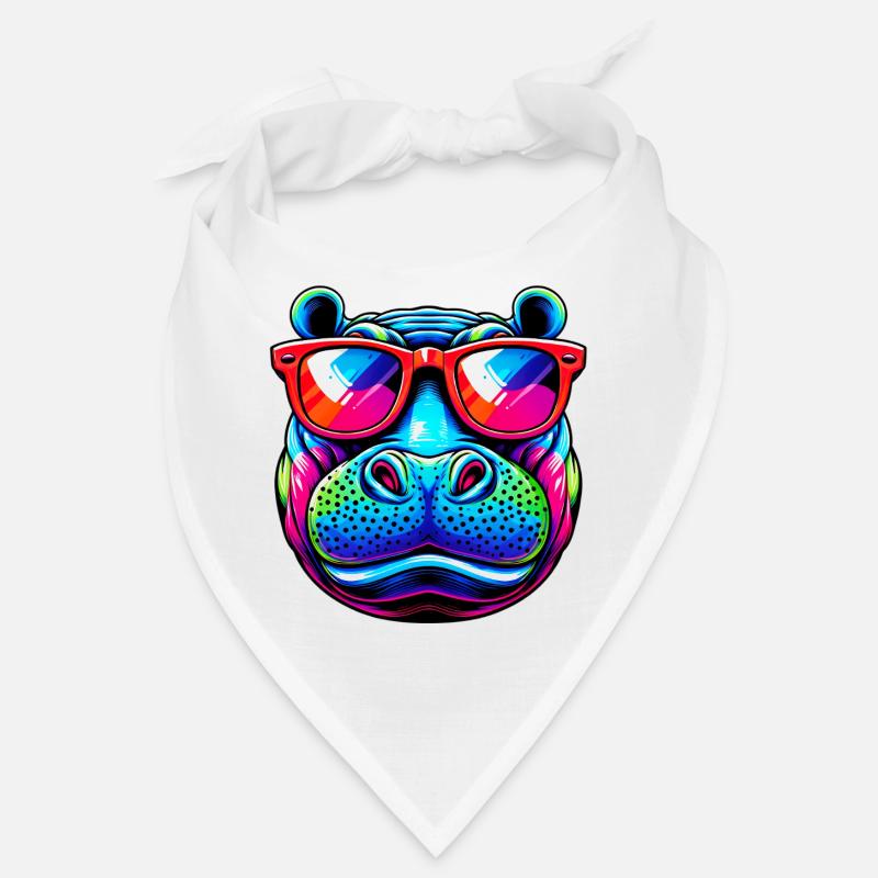 Nilpferd Bandana