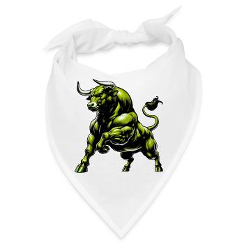 Stier - Bandana - Weiß - Vorne