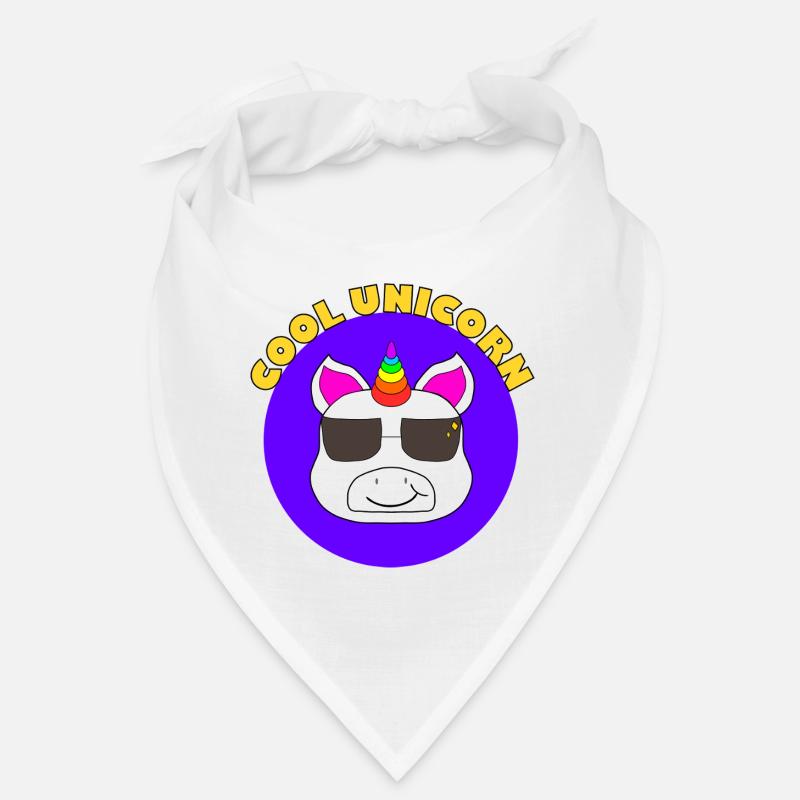 cooles Einhorn mit Sonnenbrille Bandana