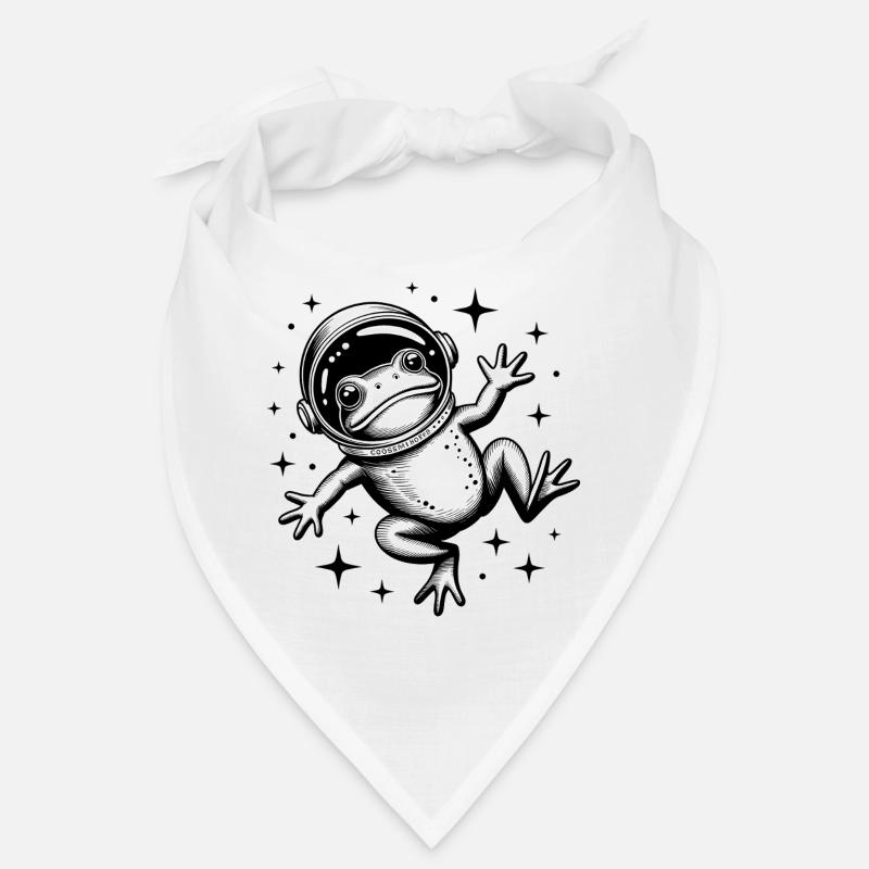 Grenouille dans l'espace - Logo Cool Astonomy Bandana