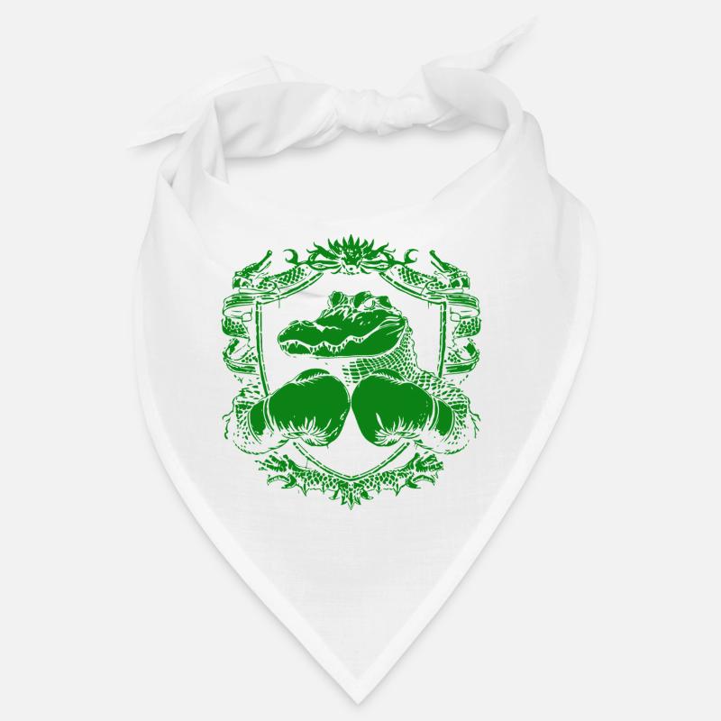 Gants de boxe en crocodile Bandana