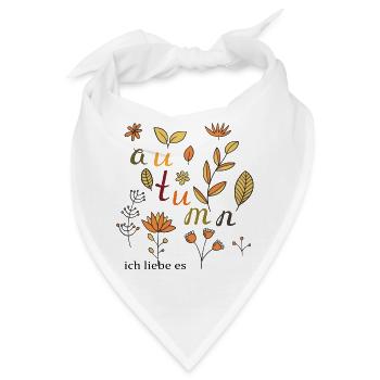 Autumn - Bandana - Weiß - Vorne