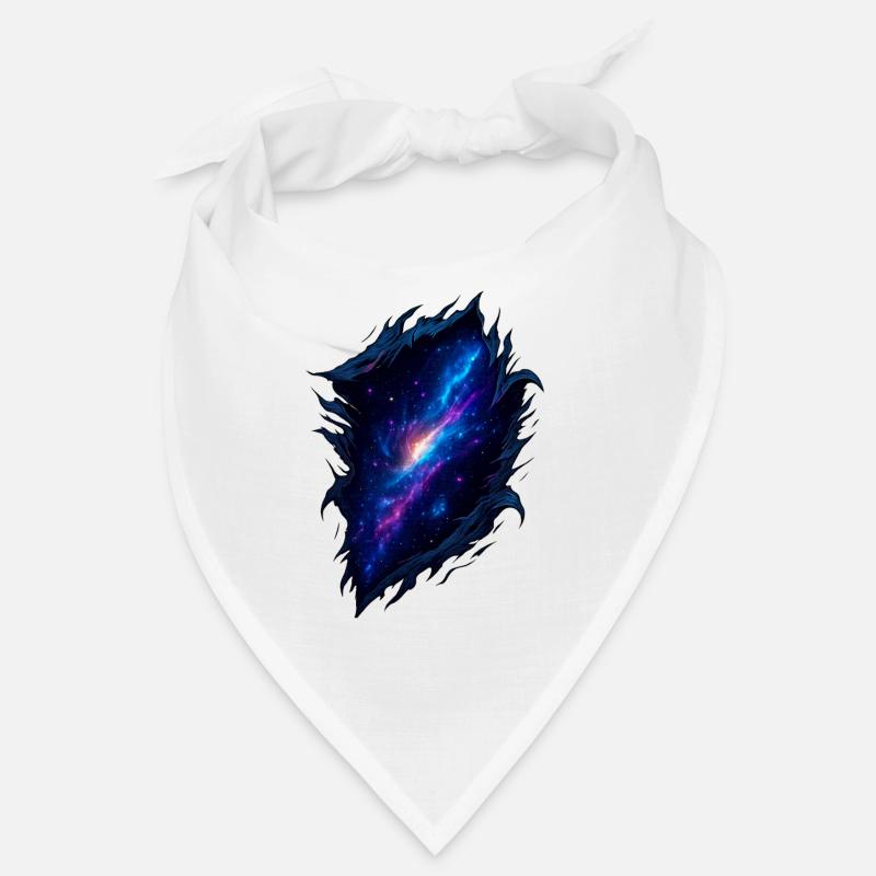 Cosmic Galaxy Burst Tearing Effect Bandana