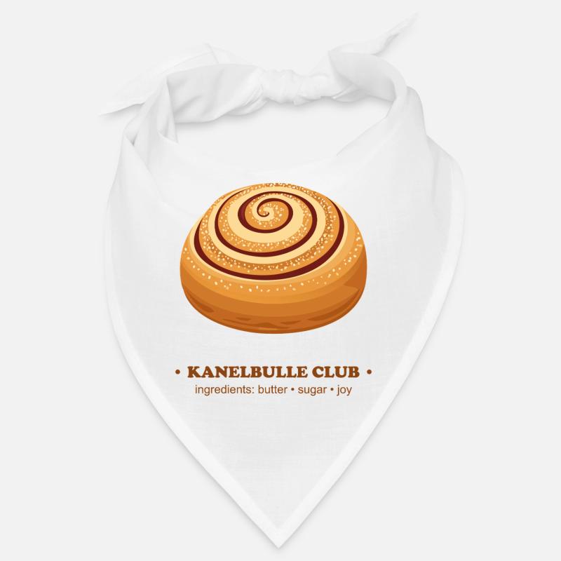 Skate Rolling Cinnamon Bun Design Bandana