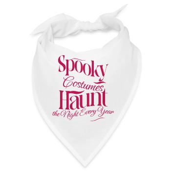 Spooky Costumes - Für die Halloween Nacht - Bandana - Weiß - Vorne
