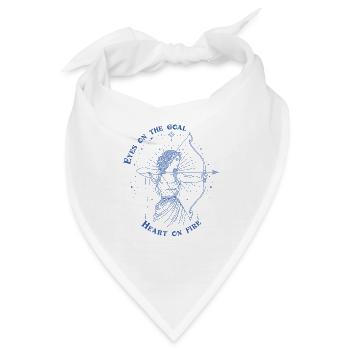 Schütze Sternzeichen Bogenschütze Sternzeichen Geschenk - Bandana - Weiß - Vorne
