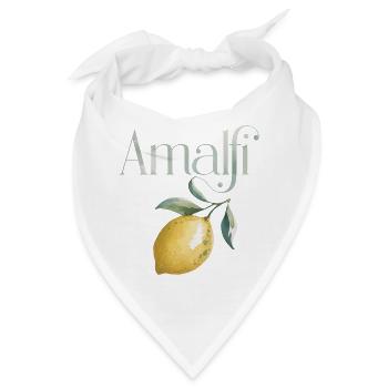 AMALFI – Lemon Chic - Bandana - Weiß - Vorne
