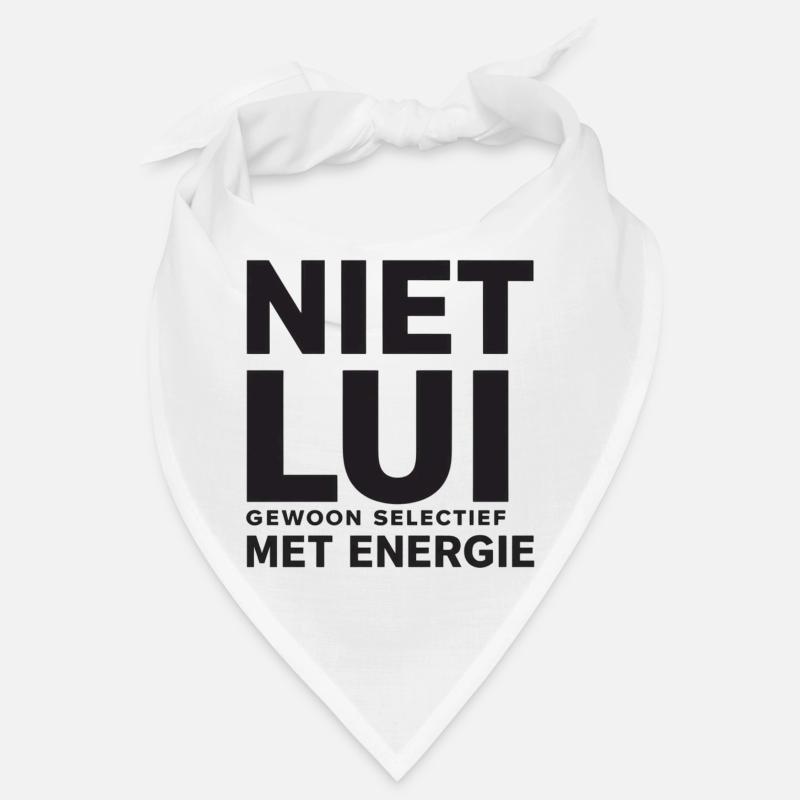 Not lazy. Just selective with energy. Bandana
