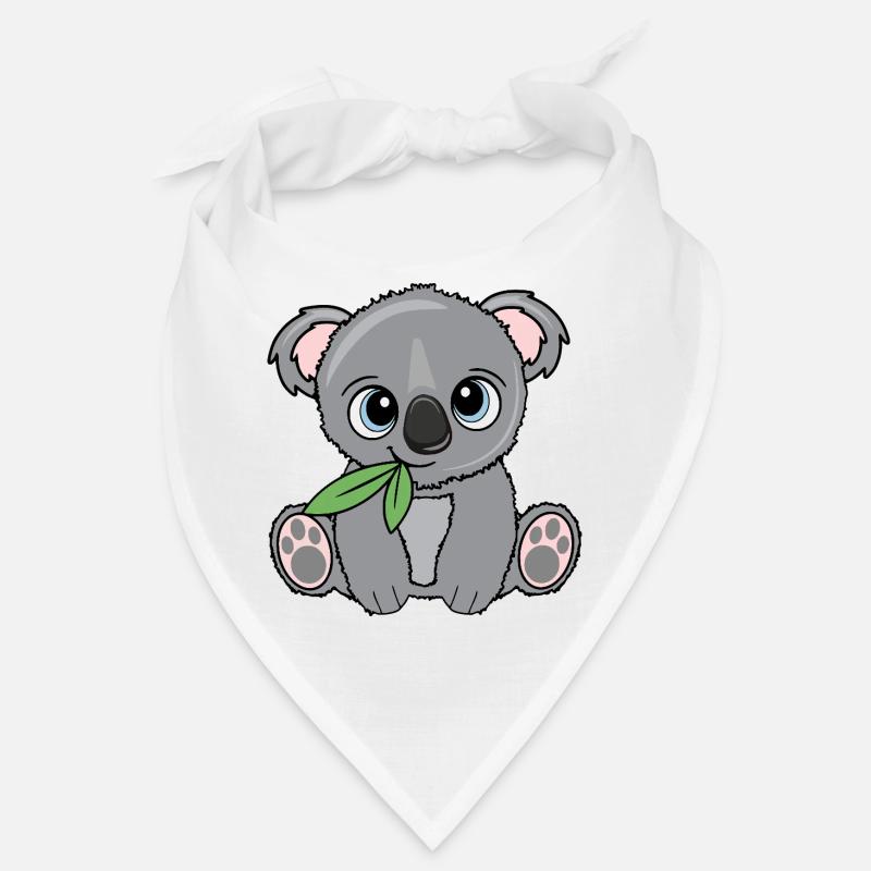 Small koala with leaf Bandana
