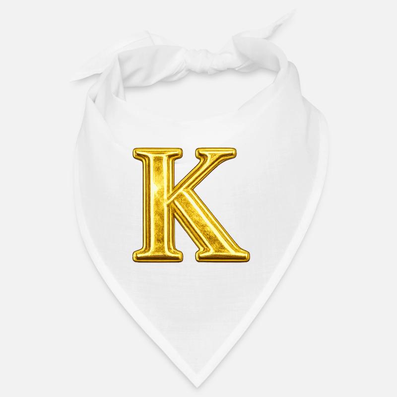 Monogramme d’or K Bandana