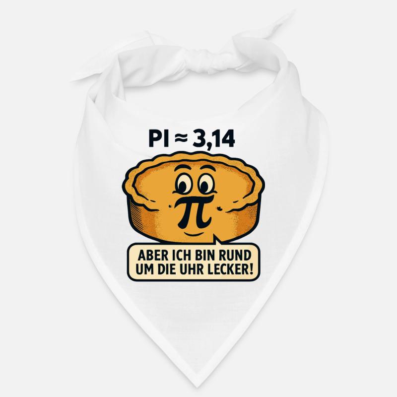 Pi-Day-Mathe-Kuchen Bandana