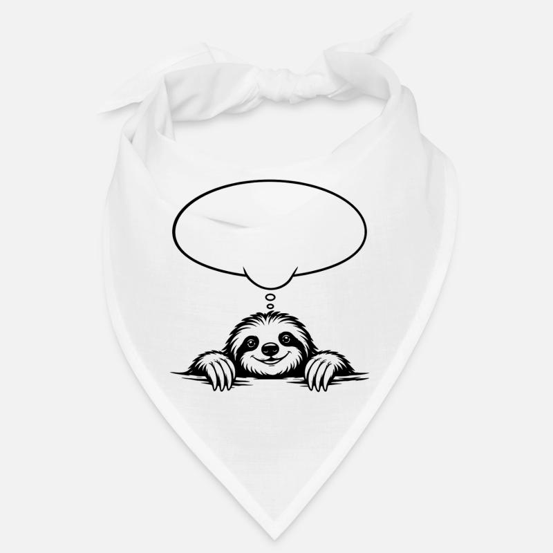 Faultier_mit_Denkblase Bandana