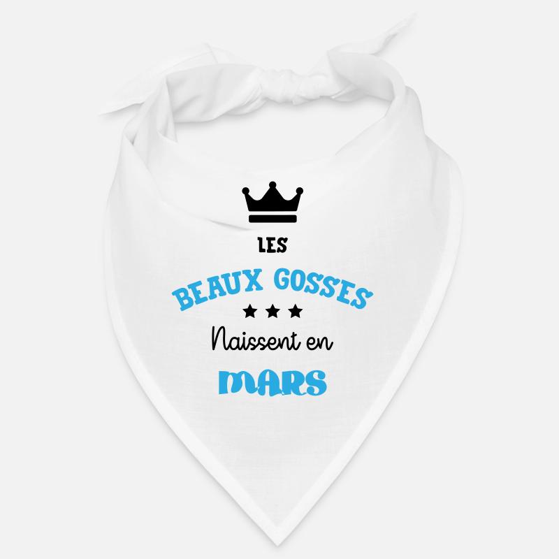 Cadeau naissance bébé garçon Mars Beaux Gosses BG Bandana