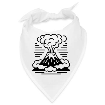 Vulkan - Bandana - Weiß - Vorne