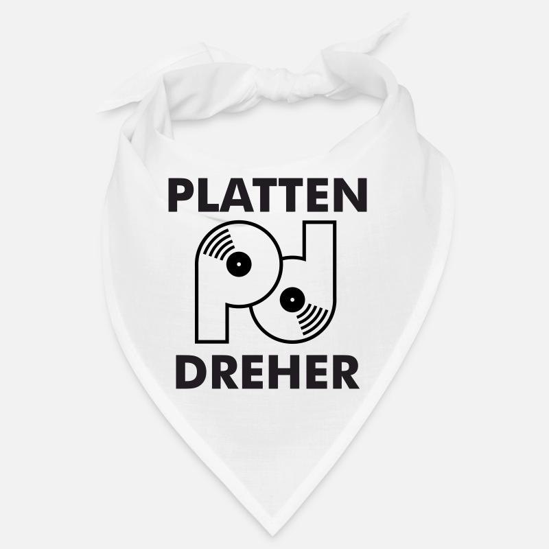 Plate turner logo with lettering Bandana