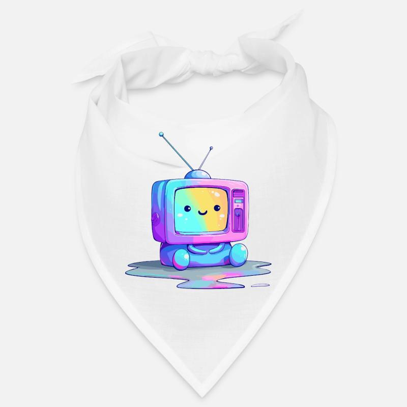 Regenbogen TV Kuscheltier Bandana