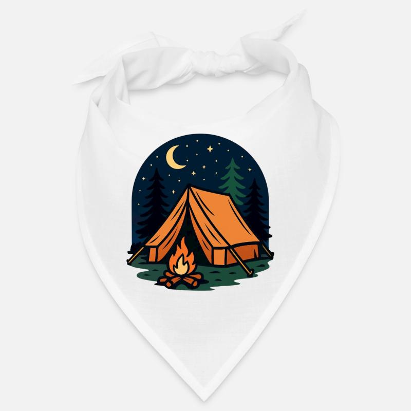 Overnight camping in the forest Bandana