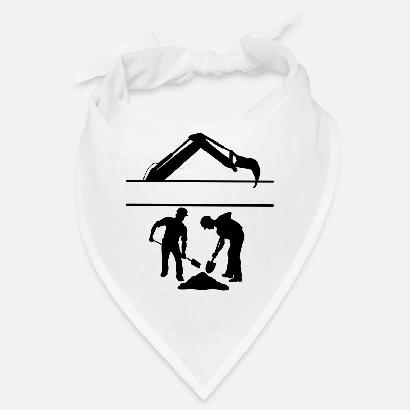 Équipe de creusement Groundworkers Custom Bandana