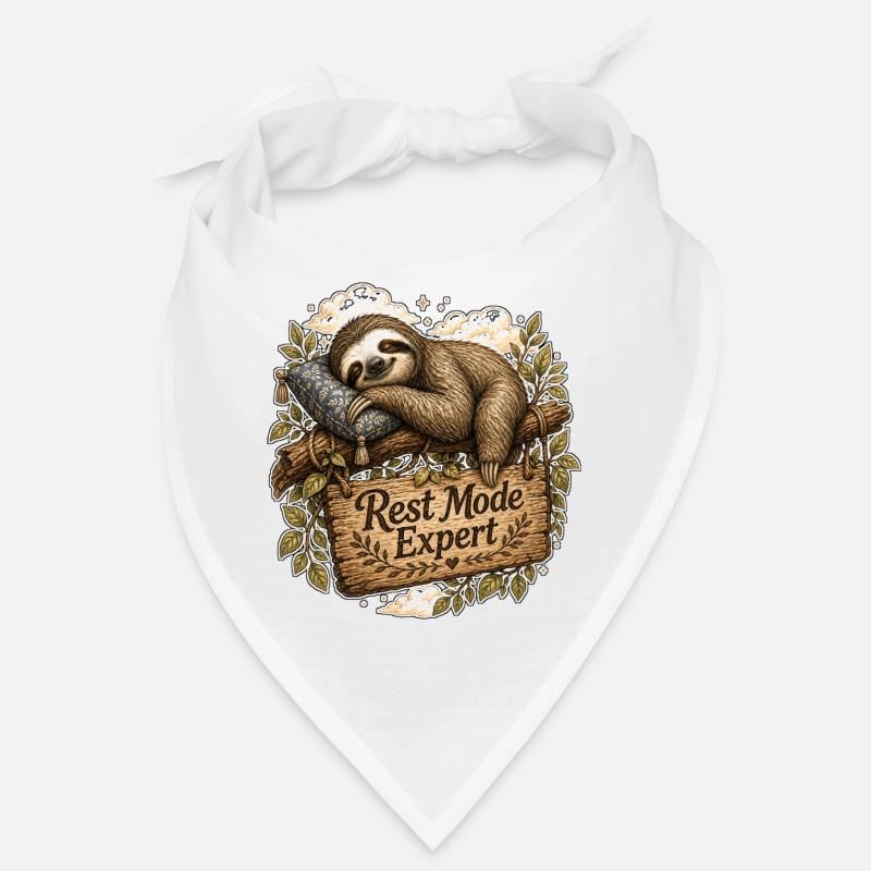 Rest Mode Expert Sloth Bandana