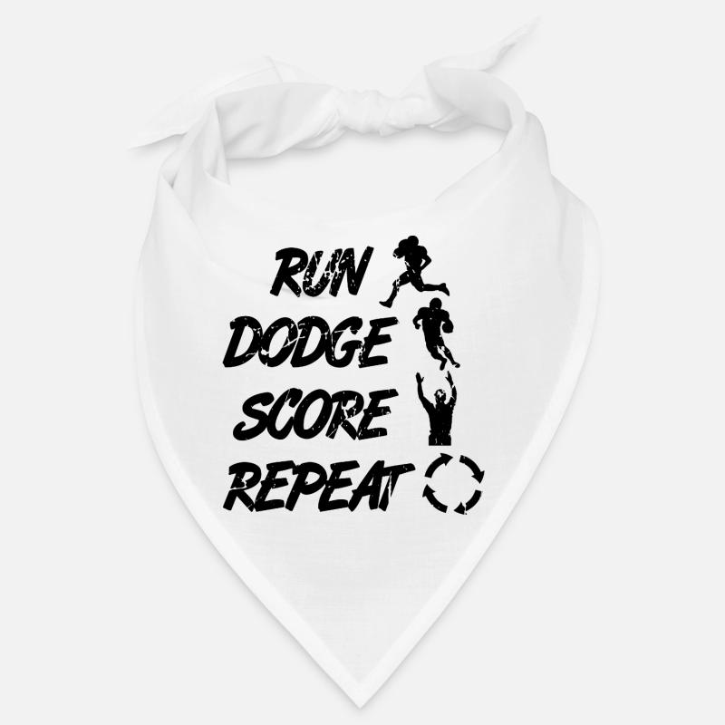 Run Dodge Score Repeat Bandana