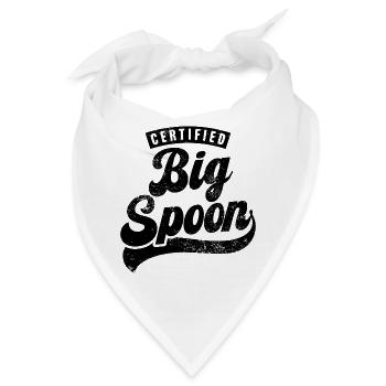 Zertifizierter Big Spoon - Bandana - Weiß - Vorne