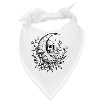 Memento Lunae - Bandana - Weiß - Vorne