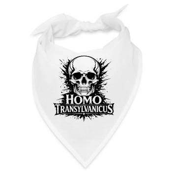 Homo Transylvanicus | Der Ursiebenbürger - Bandana - Weiß - Vorne