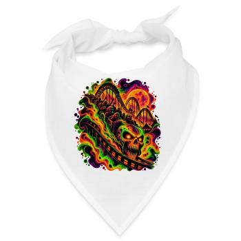 Ride of No Return - Bandana - Weiß - Vorne