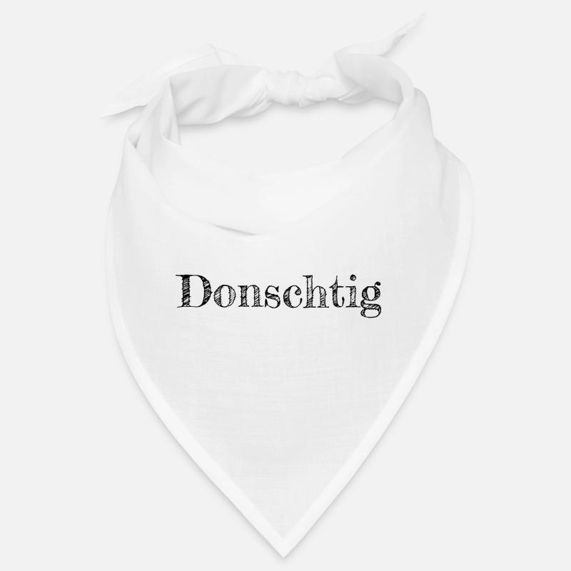 Donnerstag auf Schweizerdeutsch Bandana