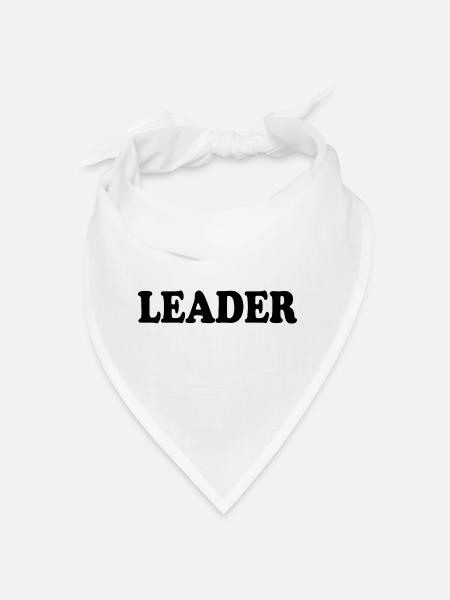 Leader - Bandana - white - Front
