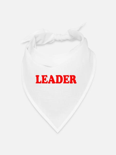 Leader - Bandana - white - Front