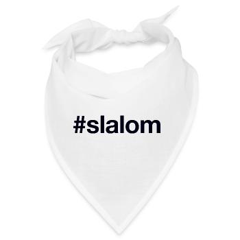 SLALOM Hashtag - Bandana - Weiß - Vorne