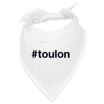 TOULON Hashtag - Bandana - Weiß - Vorne