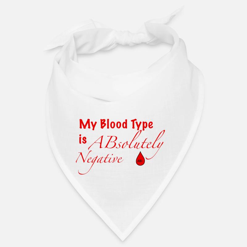 Blood Type AB- Bandana