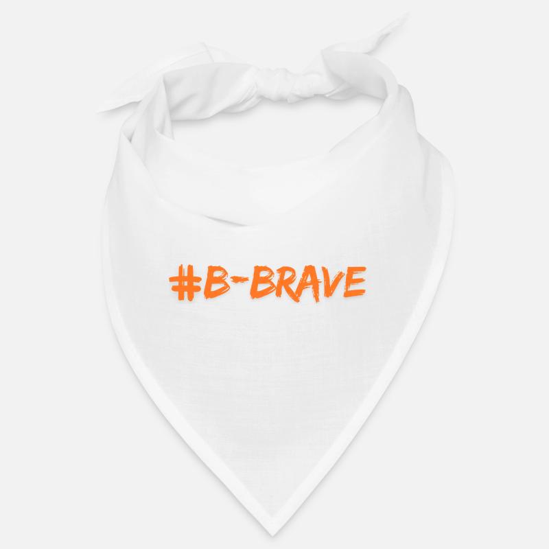 #B-Brave print Bandana